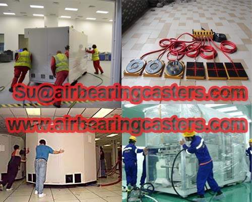 Air bearing casters advantages