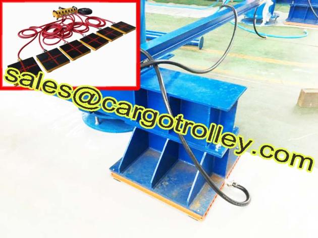 Air bearing casters rigging systems Finer Lifting tools