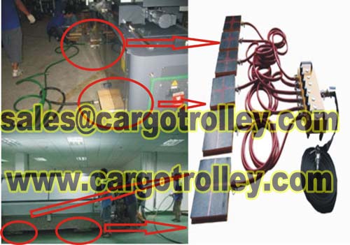 Air Caster Machine Moving Equipment Details