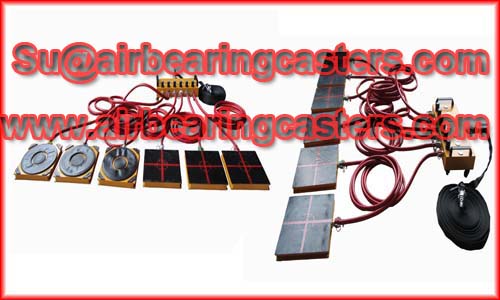 Air bearing casters modular air casters