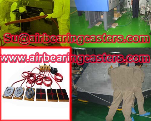 Modular air casters advantages