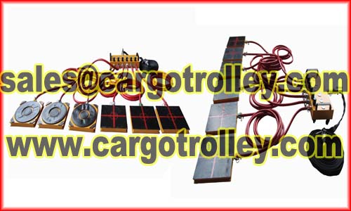 Air bearing casters application and manual instruction