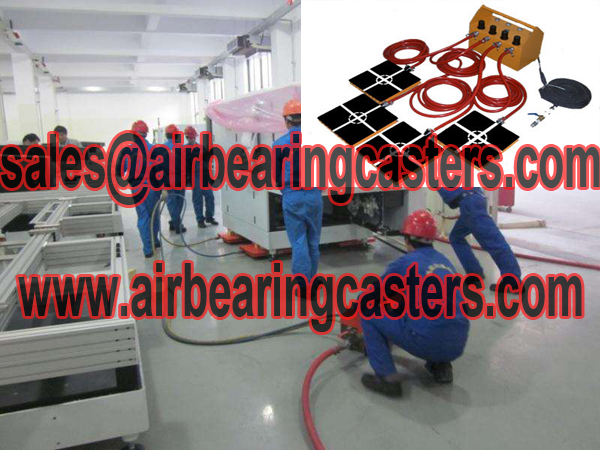 Air moving skates can be customized as demand