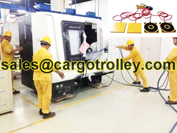 Air pads for moving equipment air casters for sale