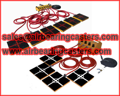 Air casters price list and manual instruction