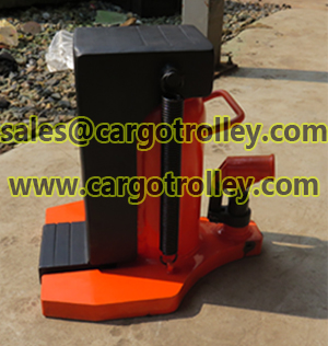Hydraulic toe jack application and advantages