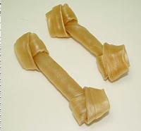 Rawhide Natural Knotted Bones