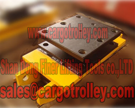 Moving Roller Skids With Strong And