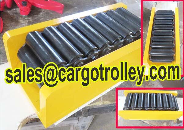 load moving roller skates works for machinery movement