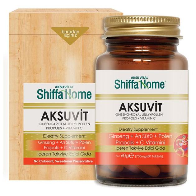 Aksu-Vit (Ginseng+R.Jelly+Pollen+Vitamin C+Propolis+Rosehip)