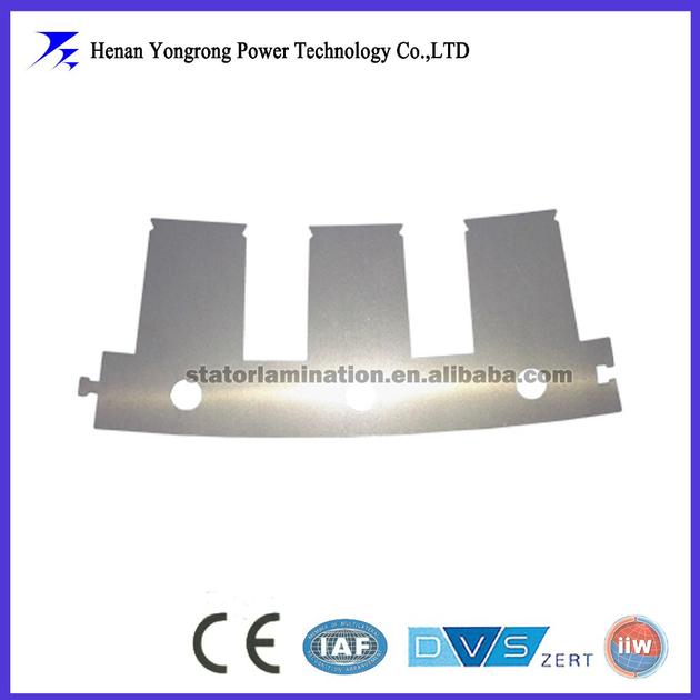 OEM customized DC electric motor silicon steel stator segment lamination