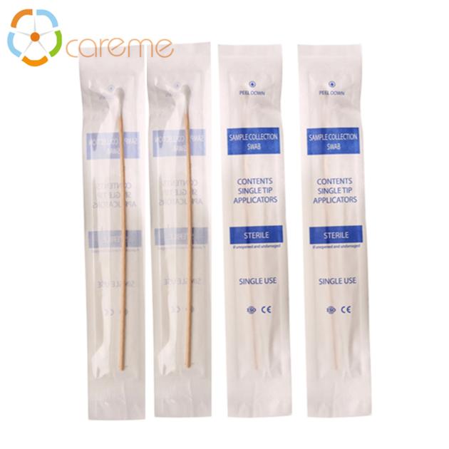 ISO&CE Certificated 15CM Industrial Wooden Cotton Swabs 