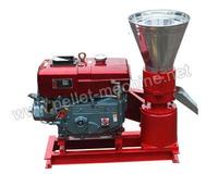 Diesel Flat Die Wood Pellet Mill 