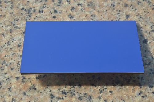 4mm Dark Blue Building Decorative Material Aluminum Composite Panel 