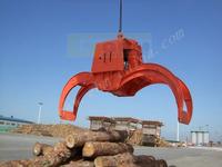 Electro-hydraulic timber grab