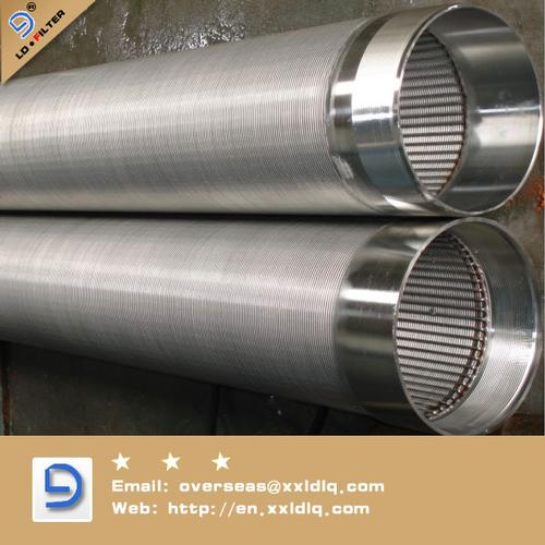 Johnson wedge wire water well screen