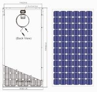 180w24v mono solar panel