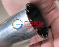 wedge wire filter strainer for self-cleaning filter element