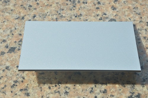 3mm Shining Silver Aluminum Composite Building Decorative Material 