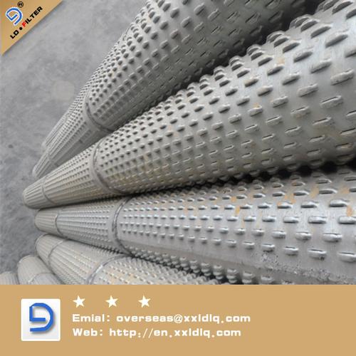 Stainless steel Bridge slotted screen pipe and Control screen
