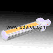 LED PL Light Bulb G24 with Transparent Cover and High Luminous  