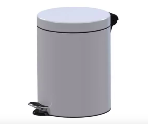 3-litre Pedal Bin with Antibacterial Coating