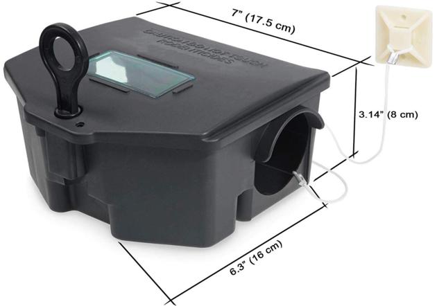 Humane Plastic Locking Rodent Mouse Bait