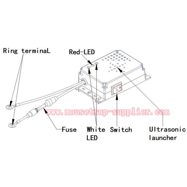 Ultrasonic Car Vehicle Vibration Induction Rodent