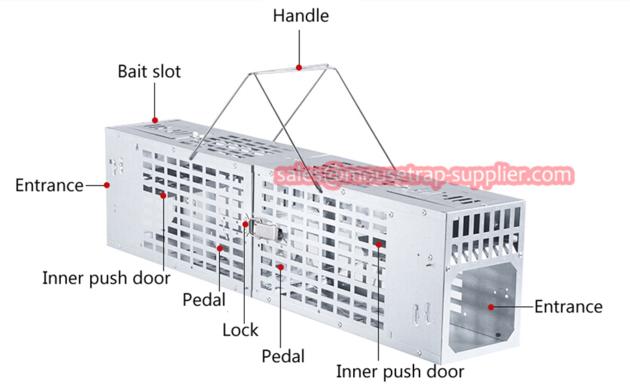 Humane Multi Catch Metal Mesh Rat