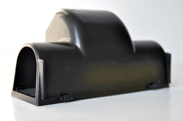 Kids Safe Reusable Large Black Plastic