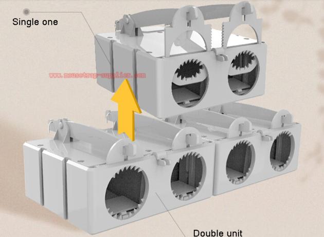 Humane Plastic Multi Catch Rodent Rat