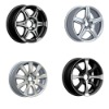 alloy wheels with different dimensions and designs