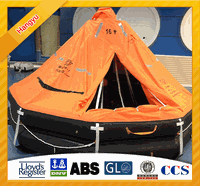CCS & EC certificate Hot sell D type 25persons Inflatable Liferaft