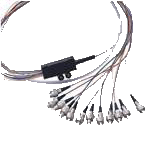 Ribbon fiber optic pigtail