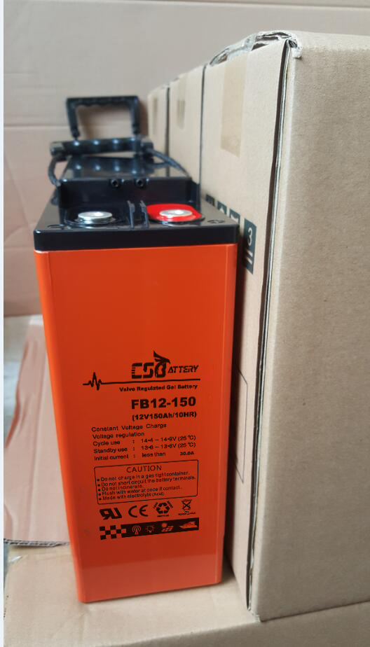 Csbattery 12V150ah Slim Front Terminal Telecom AGM Battery for Communication-Equipments/Forklift/Ind