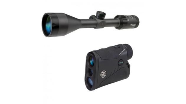 Sig Sauer Hunter Value Pack - WHISKEY3 3-9x50mm Riflescope/KILO1250 Digital Laser Rangefinder