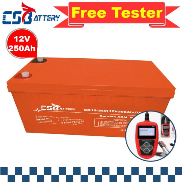 Csbattery 12V100ah Solar Storage AGM Battery