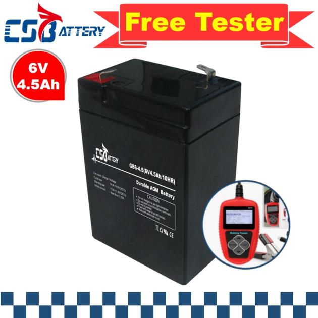 Csbattery 6V225ah Block AGM Battery For
