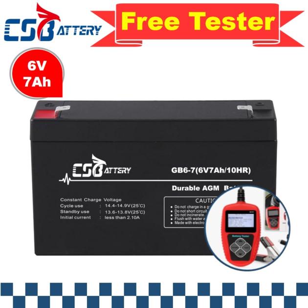 Csbattery 6V225ah Block AGM Battery For