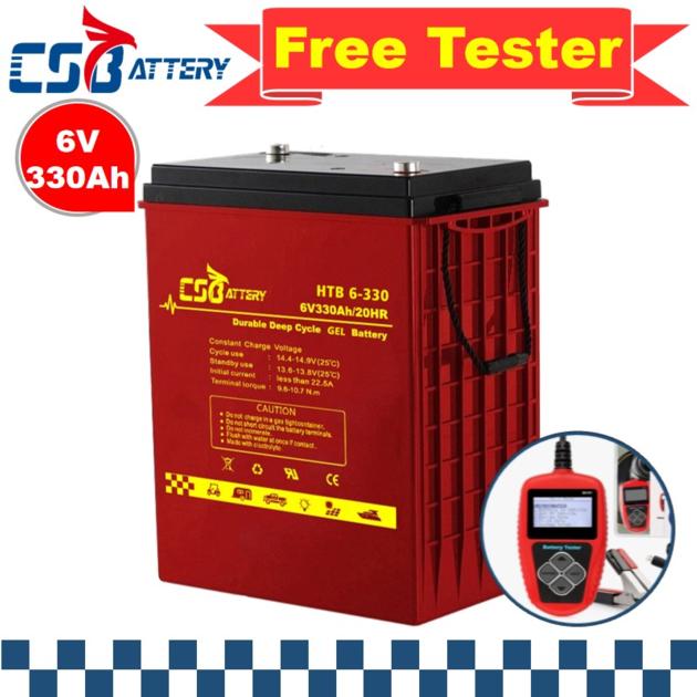 Csbattery 6V420ah Solar Storage Gel Battery