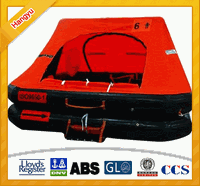 CE Approval HR type inflatable life raft with canopy reversible