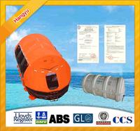 New design HR type inflatable life raft with canopy reversible
