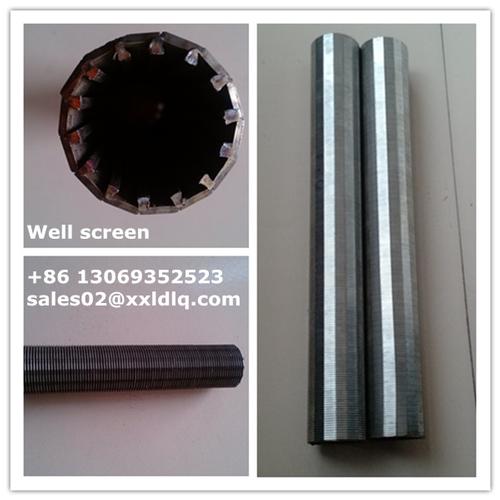 Johnson V wire deep-well water filter pipe