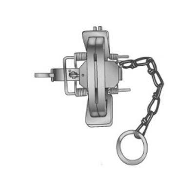 Outdoor Metal Coil Spring Animal Trap