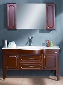 solid wood bathroom cabinet S-35