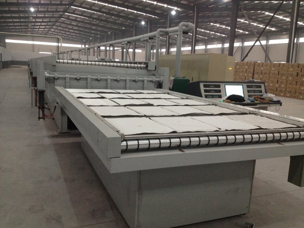Production line for VIP vacuum insulated panel