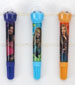 water color  pen with roller stamp