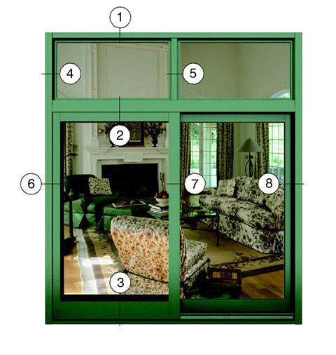 Xingfa Sliding Aluminium Window Series L80A