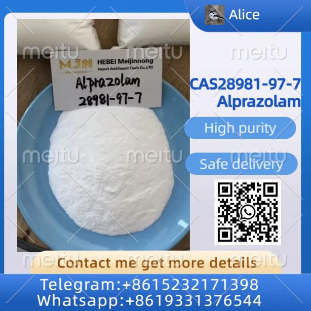 CAS 28981 97 7 Alprazolam