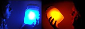 Magical Mystical Sun Jar /Solar Powered LED Night Lamp